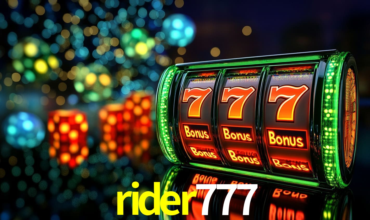 Tecnologia da Plataforma rider777