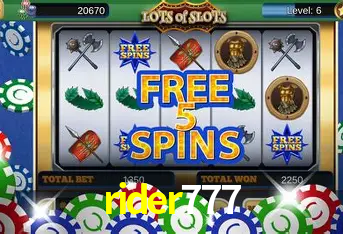 Descubra o Mundo do Cassino Online com rider777